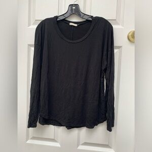 Rebel Society Black Long Sleeve Women's Top - Large